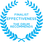 Finalist, Effectiveness, The Drum Recommends